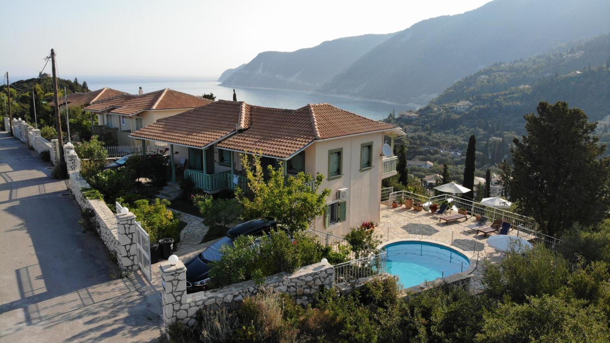 Vila Deep Blue-Apartment Selana Sea View Айос-Никитас Экстерьер фото