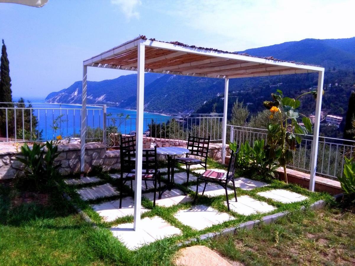 Vila Deep Blue-Apartment Selana Sea View Айос-Никитас Экстерьер фото